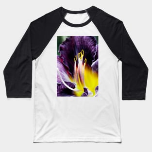 Close-up of Daylilly 7 Baseball T-Shirt